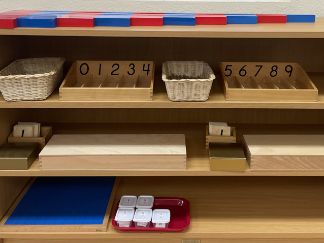 Prepared environment in the Montessori classroom